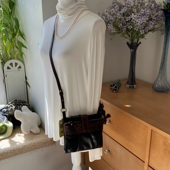 Brahmin Bags Nwt Brahmin Mojito Tuscan Leather Crossbody Organizer